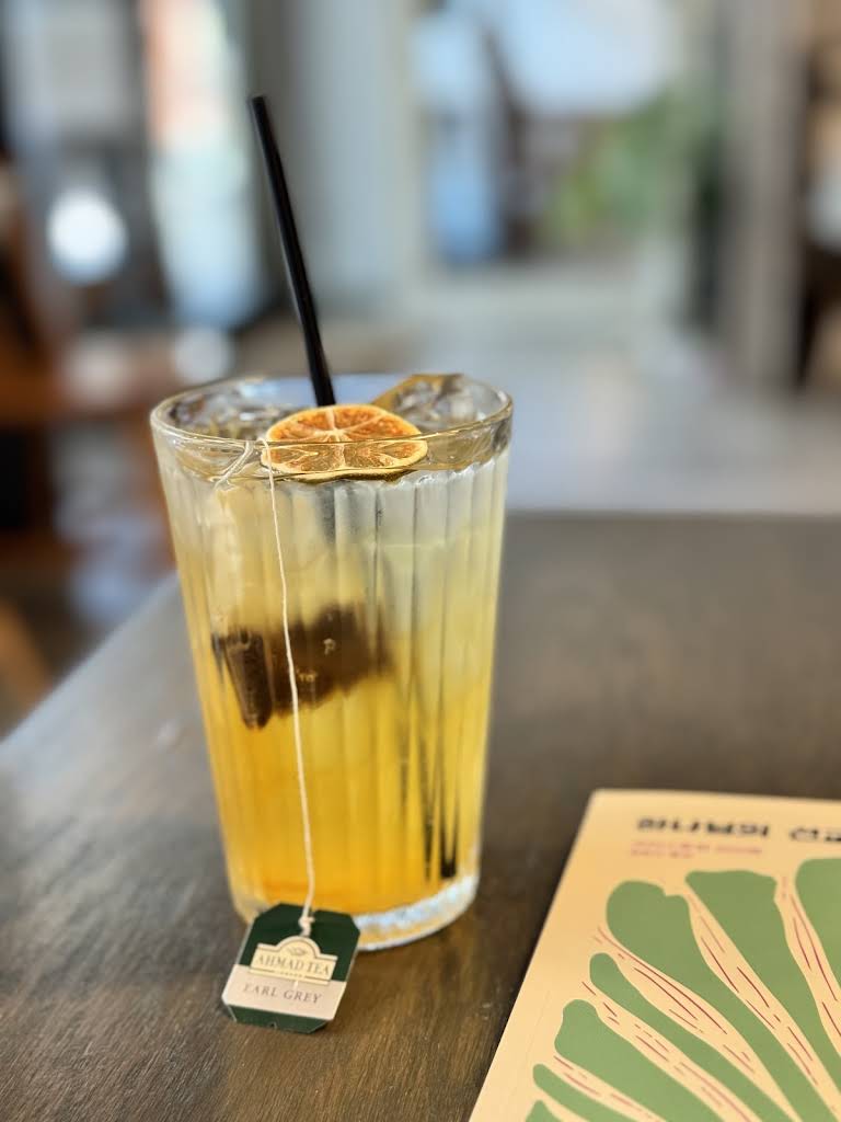 Iced Earl Grey tea